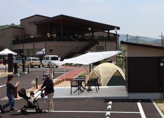 矢掛の新拠点に アウトドアヴィレッジ開業　キャンプ場、ショップ