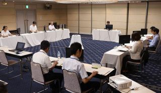岡山県２事業は「妥当」　県道拡幅と護岸工事　監視委