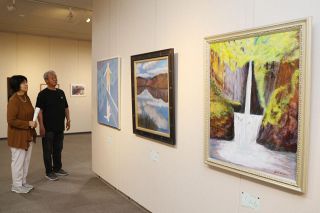 県北美術展 アルネ・津山で開幕　作州地域の秀作１５８点 芸術ファン堪能