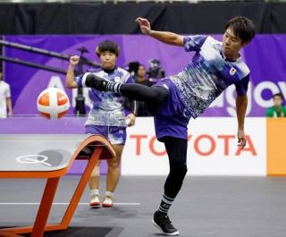 テックボール混合でメダル確定　ハンド女子は初戦ベトナムと
