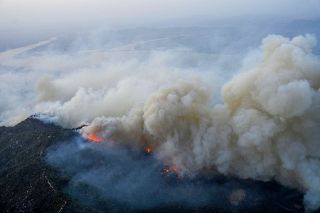 【岡山・山林火災３日目】鎮圧も見通せない状況　焼失面積が拡大