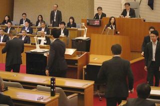 自民、狙い通りの結果に　岡山市議会正副議長選