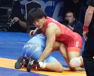 ７４キロ級青柳は３位決定戦へ　世界レスリング第８日