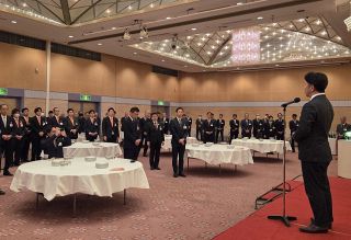 倉敷 地域活性化へ決意新た　児島商工会議所、新年互礼会