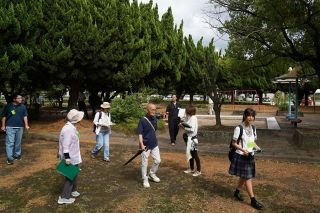 倉敷市 水島臨鉄栄駅前の公園拡張　公共施設再編合わせ にぎわい創出へ