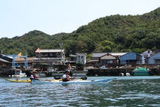 直島諸島編（５）石島と井島　全国唯一 県境走る有人島