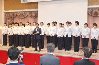 シーガルズ 巻き返し誓う　ＳＶ今季１１位、岡山で報告会