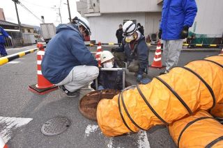 下水道管 福山市が緊急点検　補強未完了の２.９キロ区間