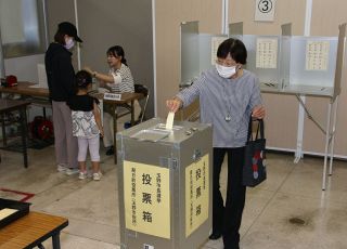 期日前投票スタート 玉野市長選　１８日まで