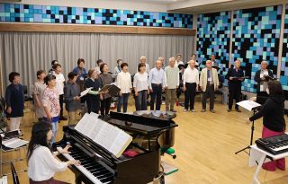 ＪＦＥみずしま混声合唱団 創立６０年　２４日 倉敷公民館で記念公演