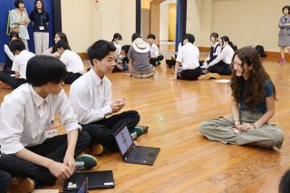 アニメや漫画 米サンタフェ中高生ら日本文化学ぶ　津山の中高生らと交流、１４日まで滞在