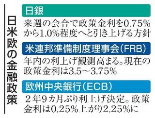 【欧州中銀利上げ】インフレ沈静、もろ刃の剣　経済打撃、政府と摩擦も