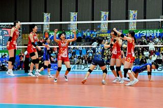 シーガルズ意地の白星 快勝でシーズン締めくくる