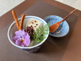 自家製の蕎麦アイス５月から販売　赤磐のナチュラルファクトリー