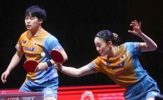 松島輝空、張本美和組など８強　世界卓球第４日