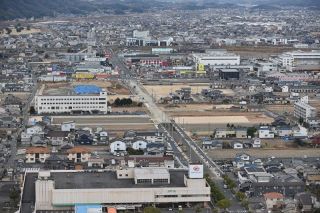 神辺町川南の土地区画整理 終盤に　福山、住宅や商業地２５年度完成