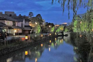 ハートランド倉敷１９日開幕　白壁のまち包む柔らかな光