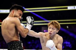 井上尚弥、８回ＴＫＯで防衛　スーパーバンタム級４団体王座戦
