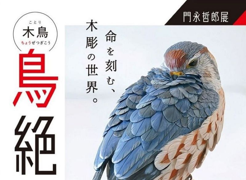 瀬戸内市立美術館「門永哲郎展 木鳥－鳥絶技巧－」招待券　ペア5組