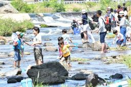 にいみ子どもマス釣り大会