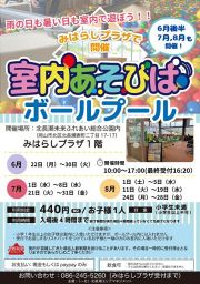 室内あそびば「ボールプール」