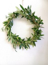 【要予約】剪定枝を使ったオリーブリース作り