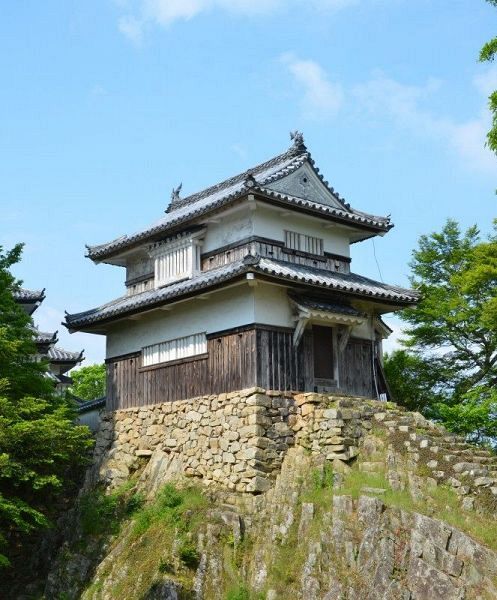 特別公開される備中松山城の二重櫓